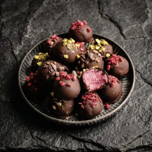 Raspberry Velvet Truffle (Box of 12)